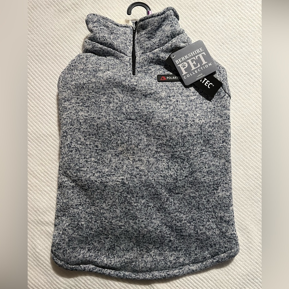 NWT - Polartec Knit Pup Sweater - Size Large